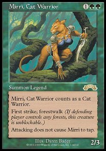 Mirri, Cat Warrior⁣ - Exodus⁣ (Rare)⁣ [114]