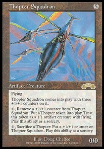 Thopter Squadron⁣ - Exodus⁣ (Rare)⁣ [140]