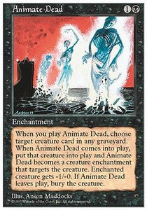 Animate Dead⁣ - Fifth Edition⁣ (Uncommon)