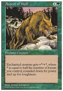Aspect of Wolf⁣ - Fifth Edition⁣ (Rare)