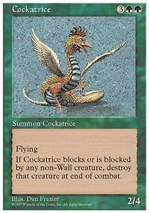 Cockatrice⁣ - Fifth Edition⁣ (Rare)
