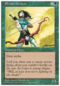 Elvish Archers⁣ - Fifth Edition⁣ (Rare)