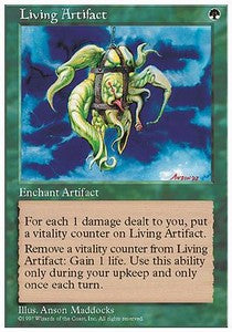 Living Artifact⁣ - Fifth Edition⁣ (Rare)