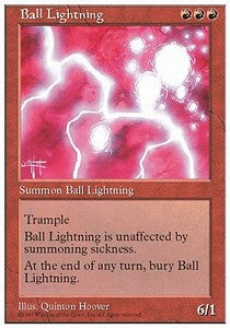 Ball Lightning⁣ - Fifth Edition⁣ (Rare)