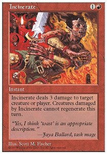 Incinerate⁣ - Fifth Edition⁣ (Common)