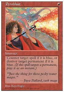 Pyroblast⁣ - Fifth Edition⁣ (Uncommon)