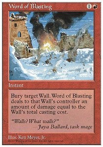 Word of Blasting⁣ - Fifth Edition⁣ (Uncommon)