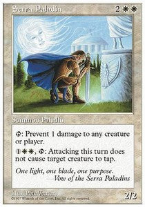 Serra Paladin⁣ - Fifth Edition⁣ (Uncommon)