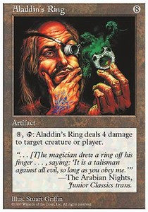 Aladdin's Ring⁣ - Fifth Edition⁣ (Rare)