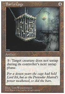 Barl's Cage⁣ - Fifth Edition⁣ (Rare)