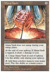 Mana Vault⁣ - Fifth Edition⁣ (Rare)