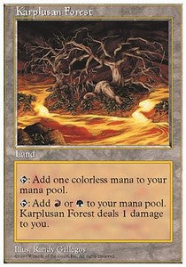 Karplusan Forest - Fifth Edition (Rare)