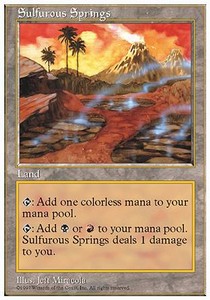 Sulfurous Springs⁣ - Fifth Edition⁣ (Rare)