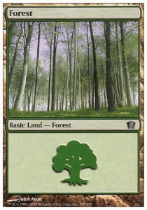 Forest (V.4)⁣ - Eighth Edition⁣ (Land)⁣ [350]