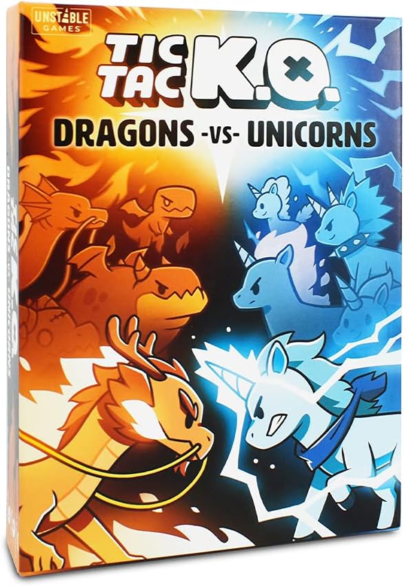 Tic Tac K.O.: Dragons vs Unicorns